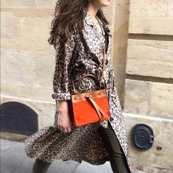 Gerard Darel Simone Python Small Handbag - Picture 6 of 7